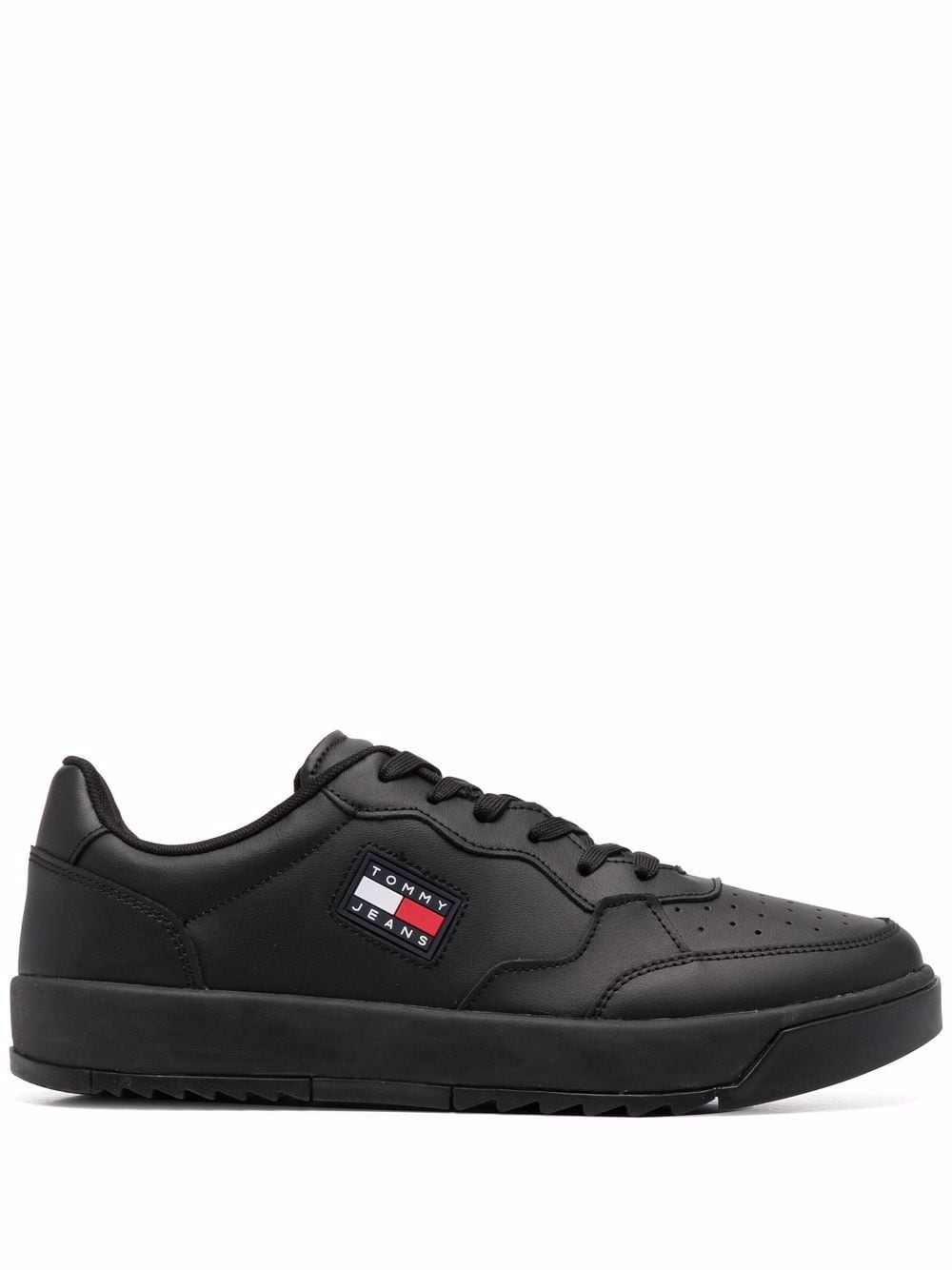 Tommy Hilfiger Sneakers mit Logo-Patch - Schwarz von Tommy Hilfiger