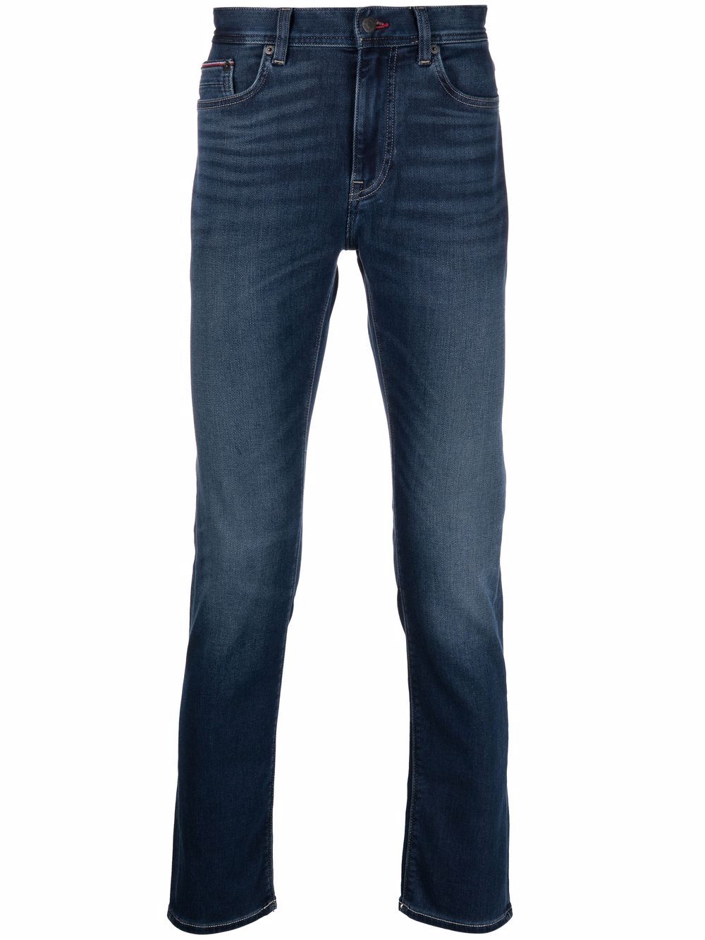 Tommy Hilfiger Tief sitzende Straight-Leg-Jeans - Blau von Tommy Hilfiger