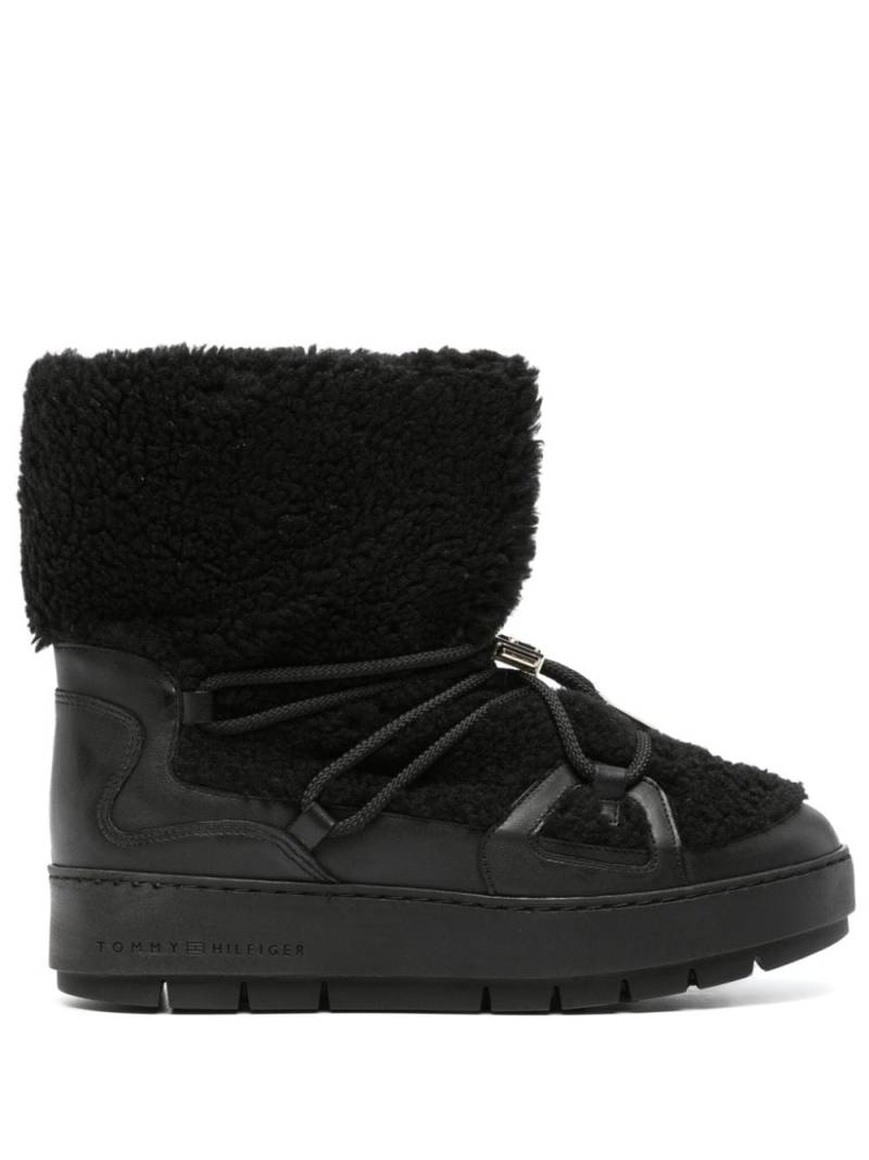 Tommy Hilfiger Stiefel mit Shearling - Schwarz von Tommy Hilfiger