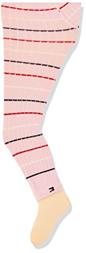 Tommy Hilfiger unisex-baby Stripe 4 Pack Legging, tommy original/pink, 62-68 (2er Pack) von Tommy Hilfiger