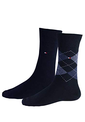 Tommy Hilfiger Herren Clssc Socken, Dark Navy, 39-42 EU von Tommy Hilfiger