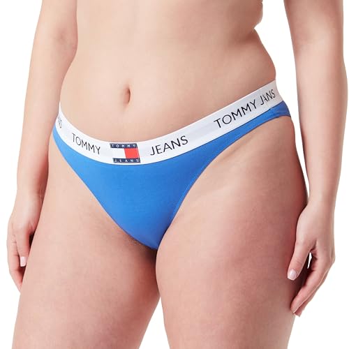 Tommy Jeans Damen Slip Unterwäsche, Blau (Empire Blue), XS von Tommy Hilfiger