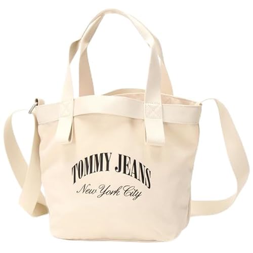 Tommy Jeans Damen Tjw Hot Summer Mini Tote Aw0aw16217 Tragetasche, Beige (Natural) von Tommy Hilfiger