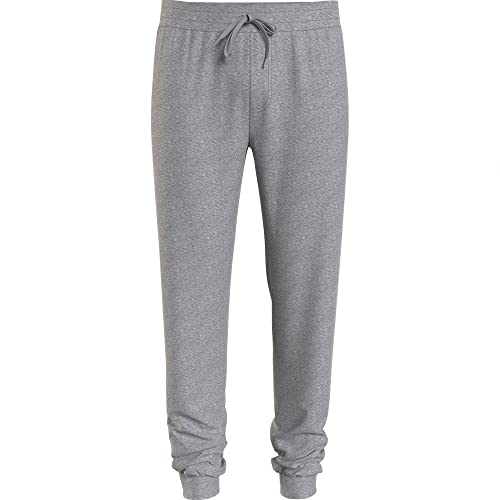 Tommy Jeans Tjm Slim Fleece Sweatpant Jogginghosen, Herren, Grau (Lt Grey Htr), Xxl von Tommy Jeans