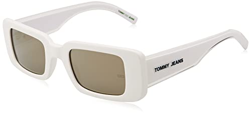 Tommy Jeans Unisex Tj 0056/s Sunglasses, VK6/UE White, One Size von Tommy Hilfiger