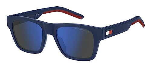 Tommy Unisex Th 1975/s Sunglasses, FLL/ZS Matte Blue, 51 von Tommy Hilfiger