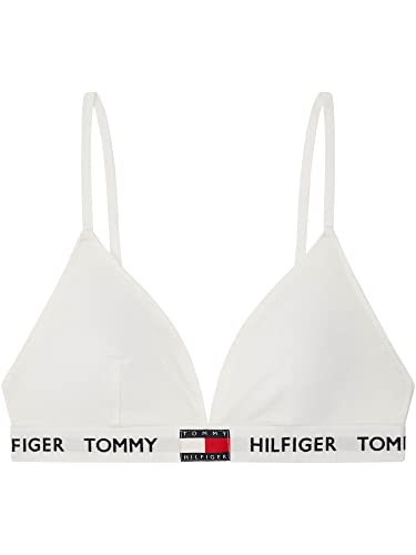 Tommy Hilfiger PADDED TRIANGLE BRA Triangel-BHs Damen, Weiß (Pvh Classic White), XS von Tommy Hilfiger