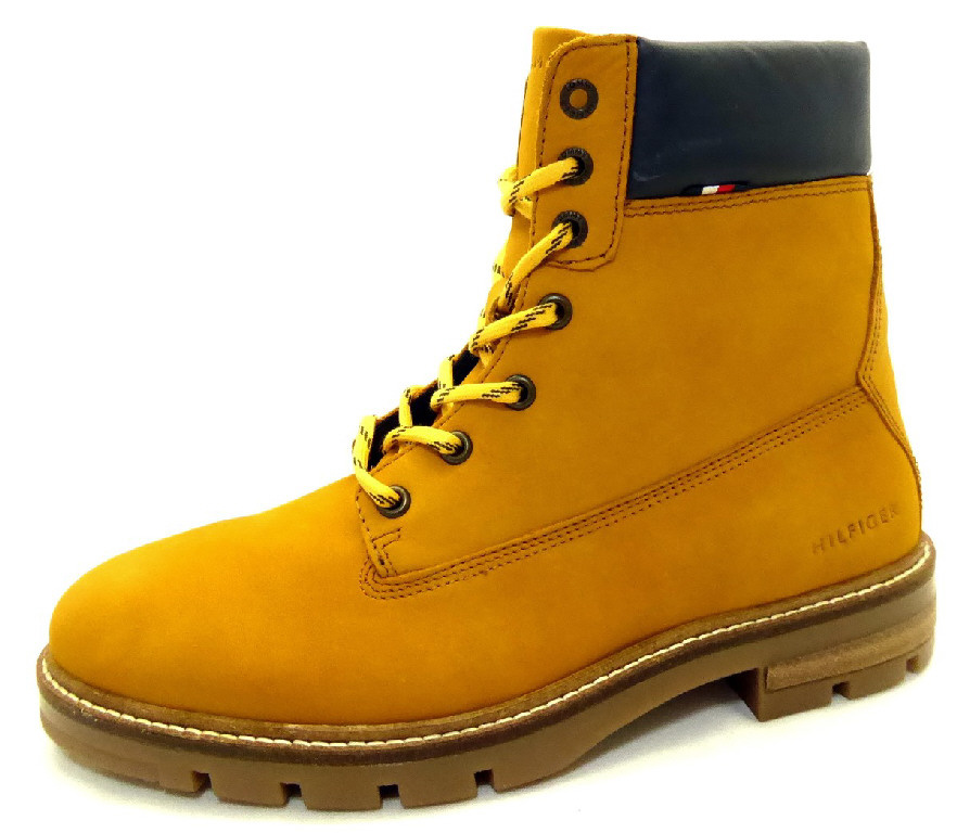 male Stiefeletten braun 41 von Tommy Hilfiger