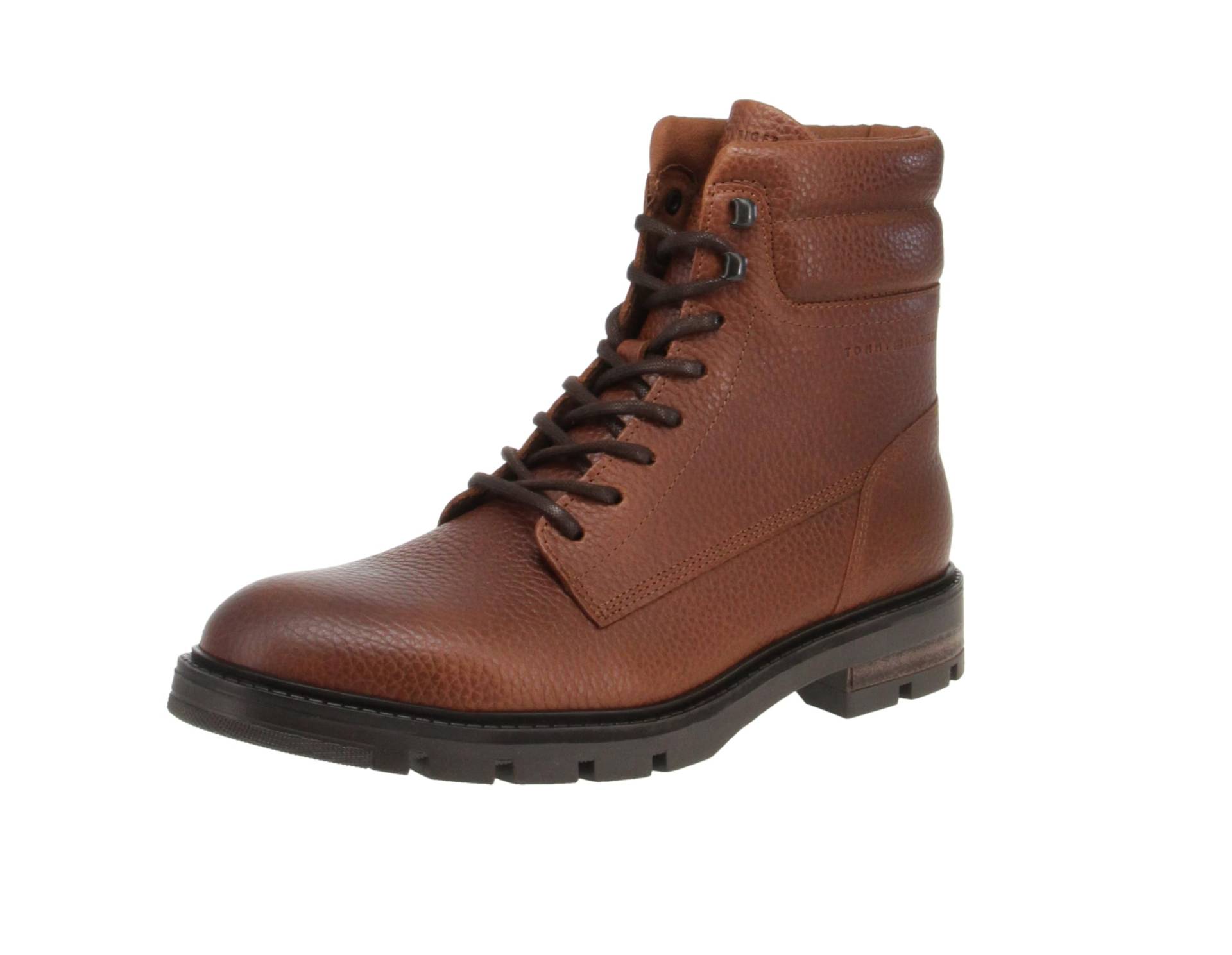 male Stiefeletten braun WARM PADDED HILFIGER LTH BOOT 44 von Tommy Hilfiger