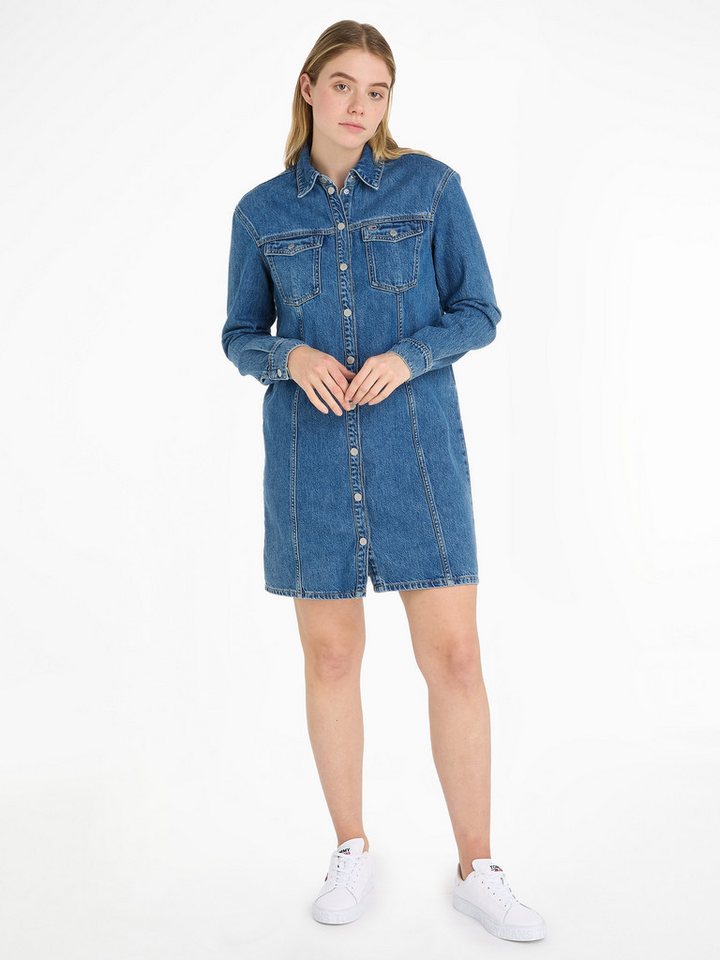 Tommy Jeans Curve Jeanskleid ALINE LS DRESS AH5032 EXT von Tommy Jeans Curve