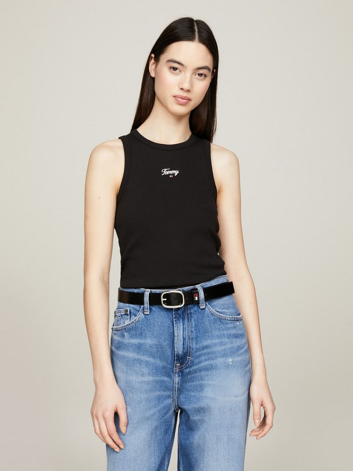 Tommy Jeans Curve Tanktop TJW SLIM SCRIPT TANK EXT Große Größen von Tommy Jeans Curve