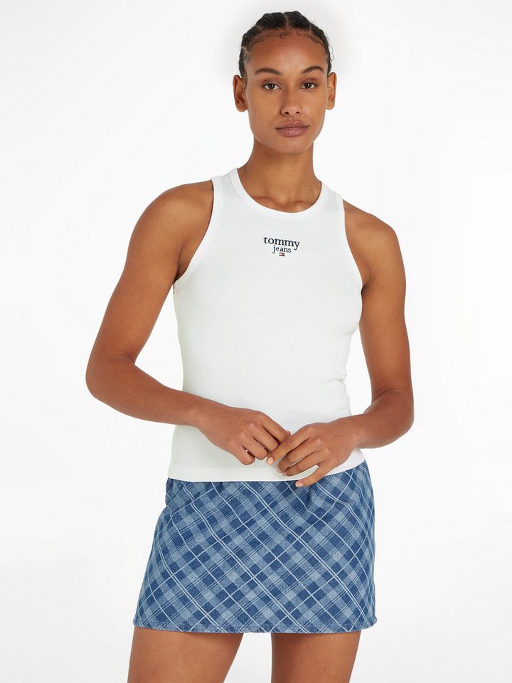 Tommy Jeans Curve Tanktop TJW SLM ESSENTIAL LOGO 1TANK EXT Große Größen von Tommy Jeans Curve