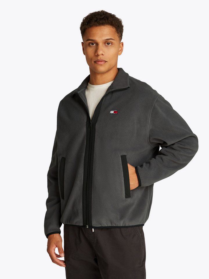 Tommy Jeans Plus Fleecejacke TJM RLX FZ POLAR FLEECE EXT Große Größen von Tommy Jeans Plus
