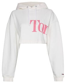 Damen Hoodie Cropped von Tommy Jeans