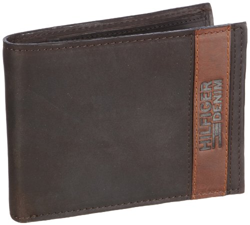 Hilfiger Denim Carlisle CC & Coin PKT EK56915457, Herren Portemonnaies, Braun (Dark Brown 201), 13x10x2 cm (B x H x T) von Tommy Jeans