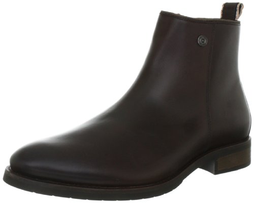 Hilfiger Denim DAMIAN 2A EM56814593, Herren Chelsea Boots, Braun (WASHED BROWN 215), EU 46(11 UK) von Tommy Jeans