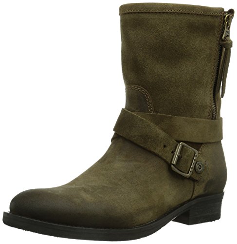 Hilfiger Denim HUDSON 11B, Damen Halbschaft Stiefel, Grün (DUSTY OLIVE 902), 41 EU (7 Damen UK) von Tommy Jeans
