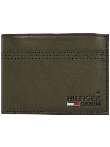 Hilfiger Denim Kris CC & Coin Pocket EK56920948, Herren Geldbörsen, Grün (Green Gables-PT 310), 14x10x2 cm (B x H x T) von Tommy Jeans