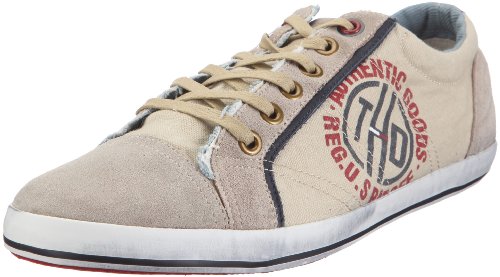 Hilfiger Denim Spencer 4 FM5SN01955, Herren, Sneaker, Beige (Sand 102), EU 46 von Tommy Jeans