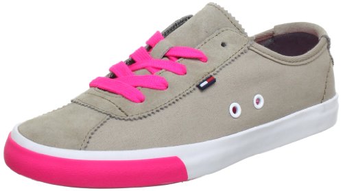 Hilfiger Denim VESPER 1B EN56815372, Damen Sneaker, Grau (COBBLESTONE 460), EU 41 von Tommy Jeans