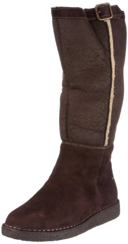 Hilfiger Denim WATTS 7 FW56812802, Damen Stiefel, Braun (Dark Brown 201), EU 38 von Tommy Jeans