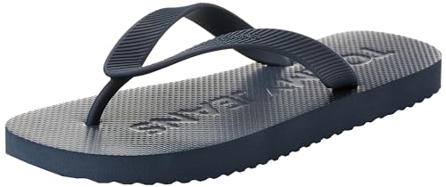 Tommy Jeans Damen Flip Flops Logo Zehentrenner, Blau (Dark Night Navy), 38 von Tommy Jeans