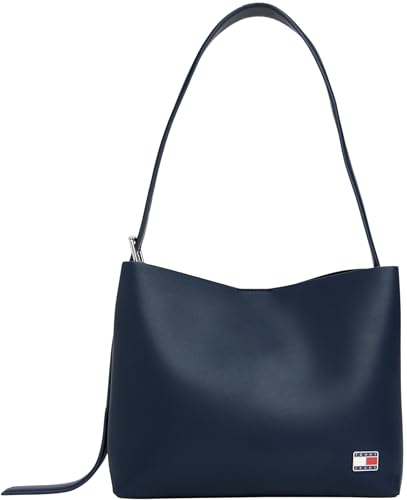 TOMMY JEANS Damen Tjw Cool Hobo Bag Aw0aw17871 Andere Handtaschen, Blue (Dark Night Navy) von Tommy Jeans