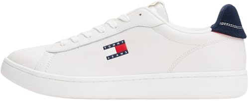 TOMMY JEANS Herren Archive '98 Em0Em01596 Low Top, Blue (RWB), 43 EU von Tommy Jeans