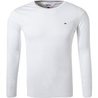 TOMMY JEANS Herren Longsleeve weiß von Tommy Jeans