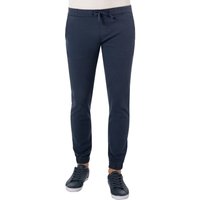 TOMMY JEANS Herren Jogpants blau Baumwolle Slim Fit von Tommy Jeans