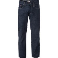 TOMMY JEANS Herren Jeans blau Baumwoll-Stretch Straight Fit von Tommy Jeans