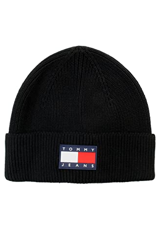 TOMMY JEANS - Men's basic beanie with logo - Size One size von Tommy Jeans