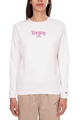 Tommy Jeans - Women's Essential Logo Crewneck Sweatshirt - Size M von Tommy Jeans