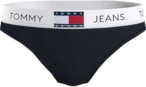 Tommy Jeans Damen Slip Unterwäsche, Schwarz (Black), S von Tommy Hilfiger