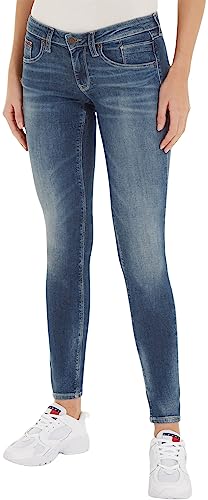Tommy Jeans Damen Jeans Scarlett Skinny Fit, Blau (Denim Medium), 31W / 28L von Tommy Jeans