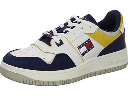 Tommy Hilfiger Deconstructed Basket Herren Sneaker in Mehrfarbig, Größe 41 von Tommy Jeans