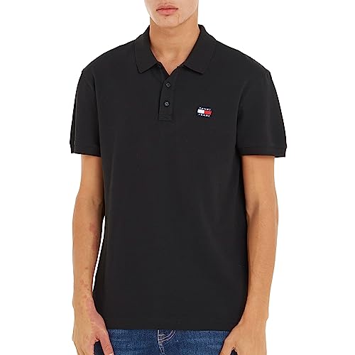 Tommy Jeans Herren Poloshirt TJM CLSC XS Badge Polo schwarz (15) XXL von Tommy Jeans