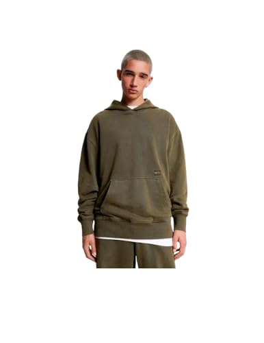 Tommy Hilfiger TJM RLX TONAL BADGE HOODIE, grün(green), Gr. M von Tommy Jeans