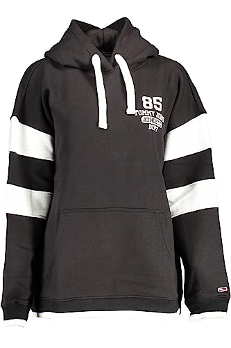 Tommy Hilfiger TJW OVR COLLEGIATE 85 HOODIE, schwarz(bdsblack), Gr. S von Tommy Jeans
