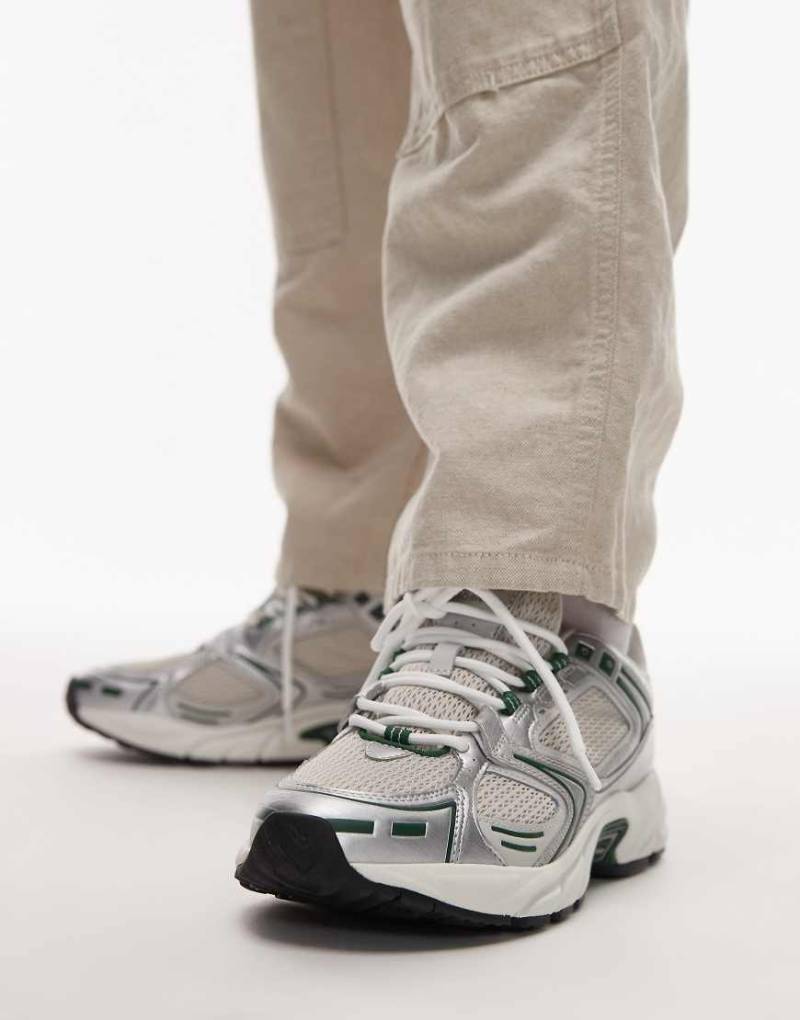 Tommy Jeans - Archive 97 - Sneaker in Metallic-Grün von Tommy Jeans