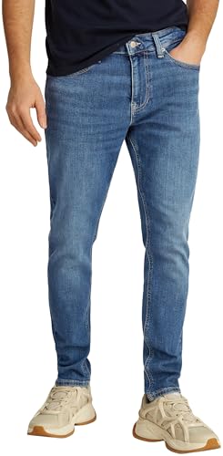 Tommy Jeans Austin Slim Tprd Dh0235 Konisch Zulaufend, Herren, Denim (Denim Medium), 36W / 32L von Tommy Jeans