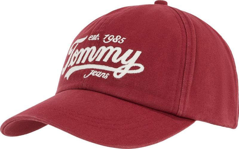 Tommy Jeans Baseball Cap TJM ARCHIVE SCRIPT CAP Mit festem Schirm von Tommy Jeans