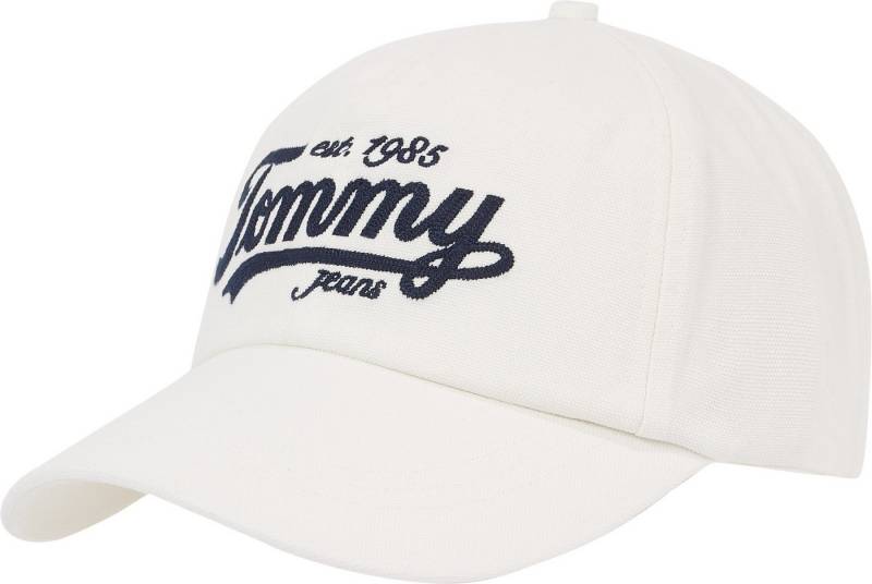 Tommy Jeans Baseball Cap TJM ARCHIVE SCRIPT CAP Mit festem Schirm von Tommy Jeans