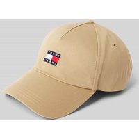 Tommy Jeans Basecap mit Label-Stitching in Sand, Größe 1 Tommy Jeans Basecap mit Label-Stitching in Sand, Größe 1 von Tommy Jeans