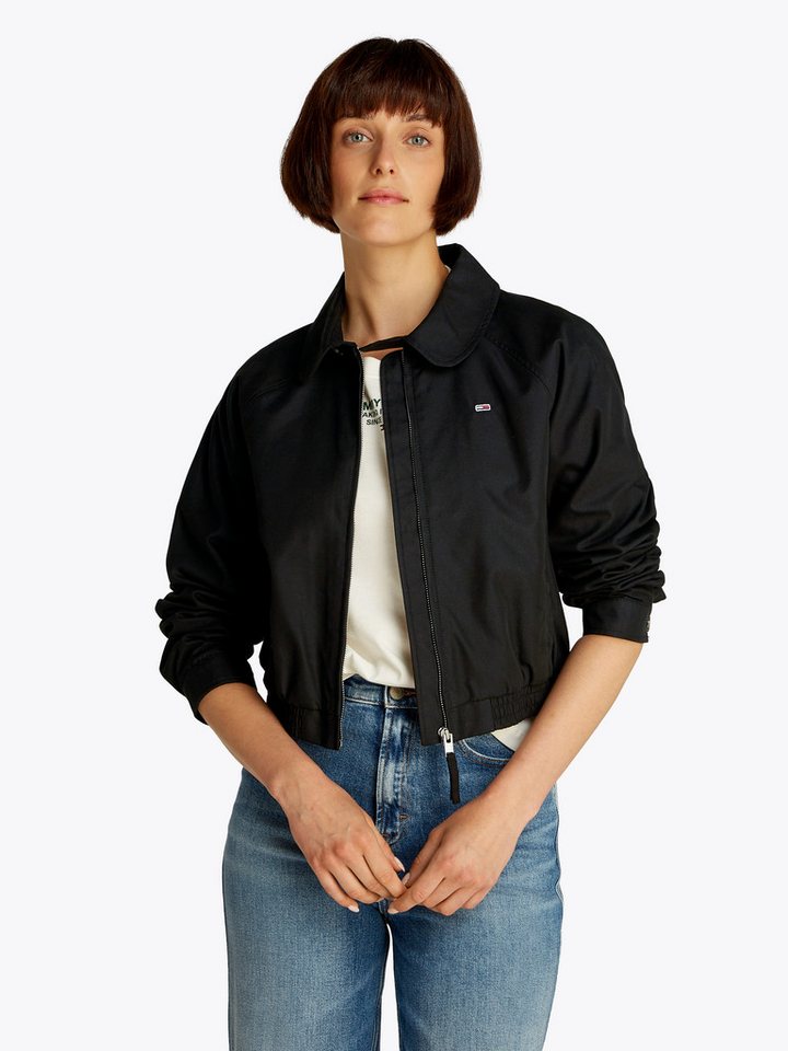 Tommy Jeans Blouson TJW COTTON JACKET EXT mit kurzem Schnitt, mit Raglanärmeln von Tommy Jeans