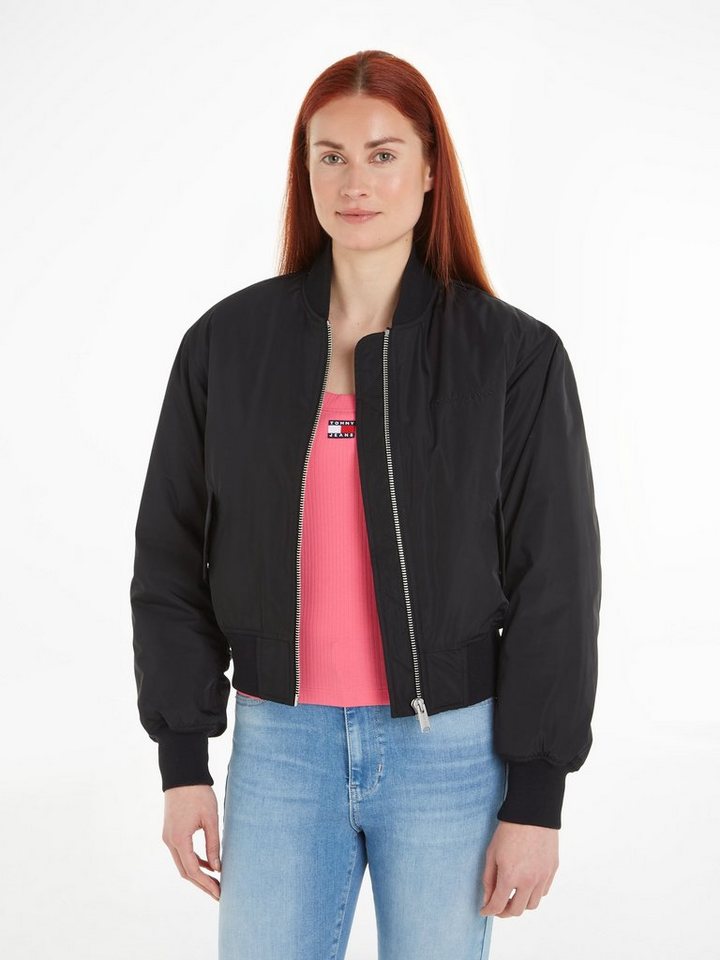 Tommy Jeans Bomberjacke TJW CLASSICS BOMBER JACKET EXT mit Logostickerei von Tommy Jeans