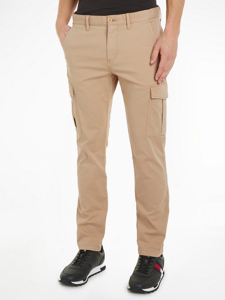 Tommy Jeans Cargohose TJM AUSTIN LIGHTWEIGHT CARGO mit Logoprägung von Tommy Jeans