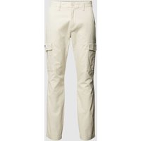 Tommy Jeans Cargohose mit Label-Detail Modell 'AUSTIN' in Beige, Größe 38/34 von Tommy Jeans