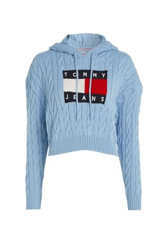 Tommy Jeans Center Flag Cable Hoodie M von Tommy Jeans