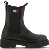 Tommy Jeans Chelsea Damen Sneaker - Schwarz - Größe 36 - Leder von Tommy Jeans